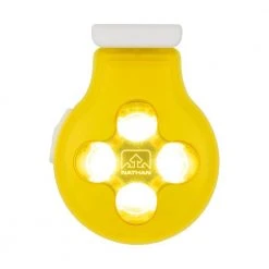 Nathan HyberBrite Orb LED Clip-On Light - Vibrant Yellow/White