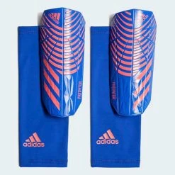 Adidas Predator League Shin Guards - Blue/White