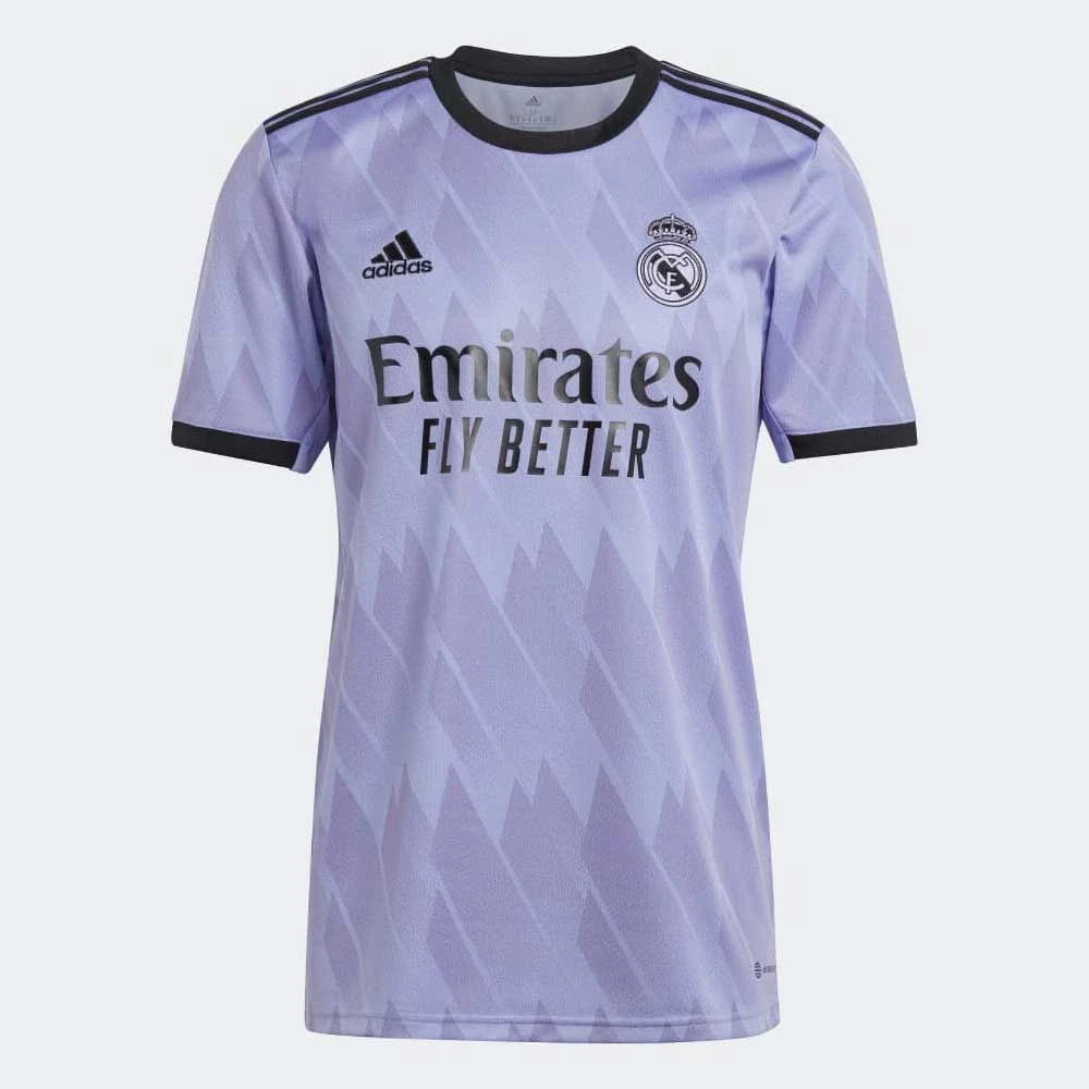 Adidas Real Madrid 22/23 Away Jersey - Light Purple 1 Adidas Real Madrid 22/23 Away Jersey - Light Purple