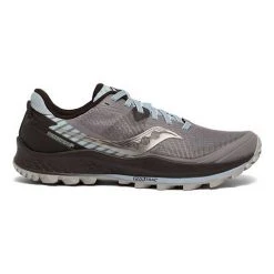 Saucony Women's Peregrine 11 Trail Shoe- Zinc/Sky/Loom- Regular (D) Running