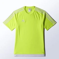 Adidas Youth Estro 15 Short Sleeve Jersey - Safety Yellow