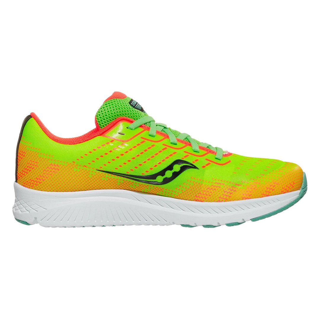 Saucony Kids' Ride 13 Running Shoe - Citron/Mutant 1 Saucony Kids' Ride 13 Running Shoe - Citron/Mutant