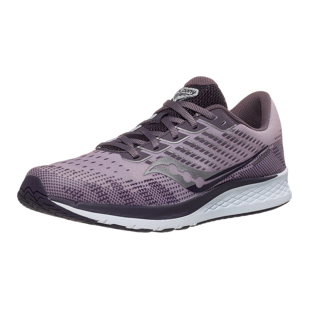 Saucony Kids' Ride 13 Running Shoe - Purple 3 Saucony Kids' Ride 13 Running Shoe - Purple