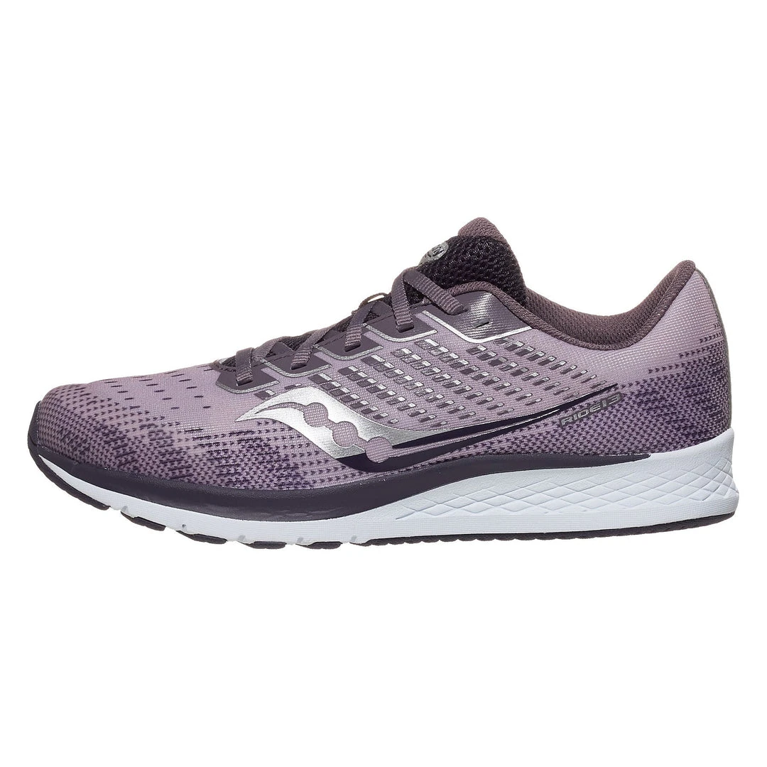 Saucony Kids' Ride 13 Running Shoe - Purple 2 Saucony Kids' Ride 13 Running Shoe - Purple