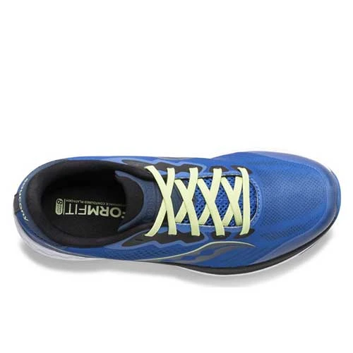 Saucony Youth Kids' Ride 14 Running Shoe - Blue 5 Saucony Youth Kids' Ride 14 Running Shoe - Blue