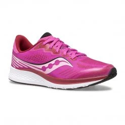 Saucony Youth Ride 14 Running Shoe - Pink - Regular (D)
