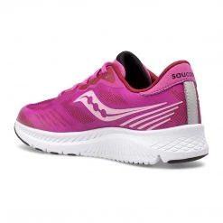 Saucony Youth Ride 14 Running Shoe - Pink - Regular (D)