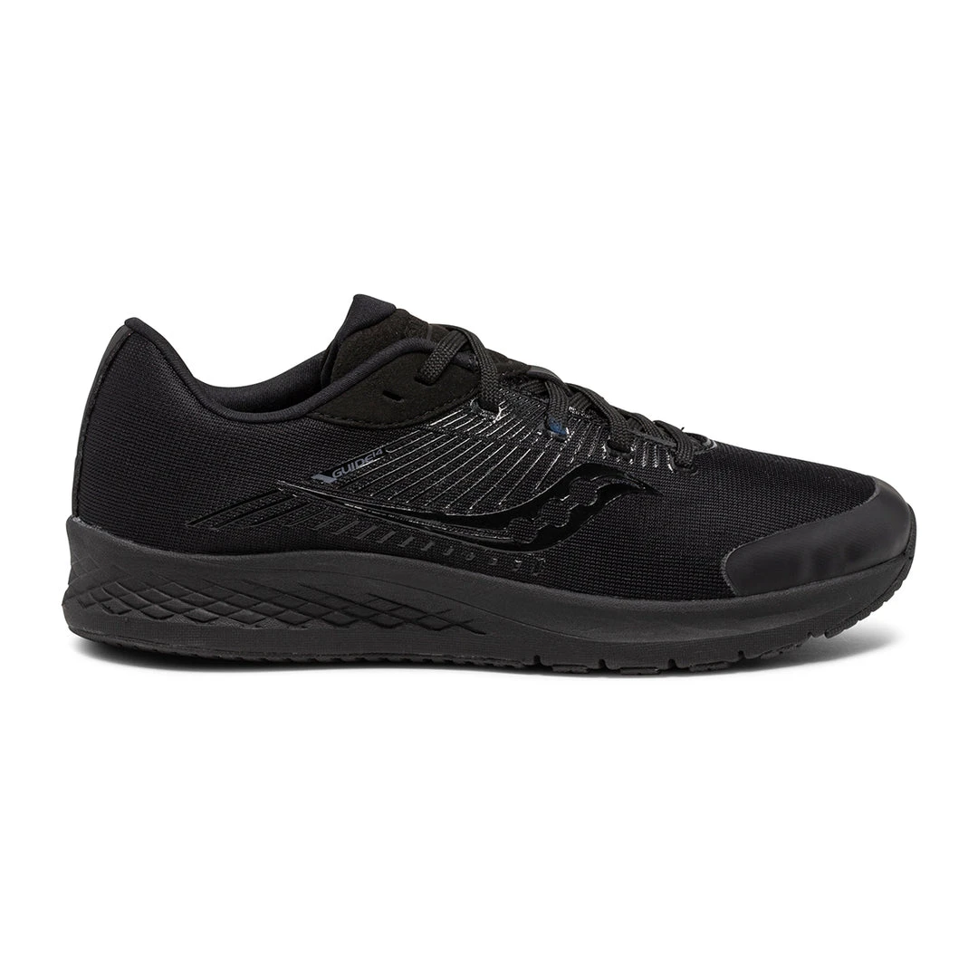 Saucony Youth Boys Guide 14 Running Shoe - Blackout 1 Saucony Youth Boys Guide 14 Running Shoe - Blackout
