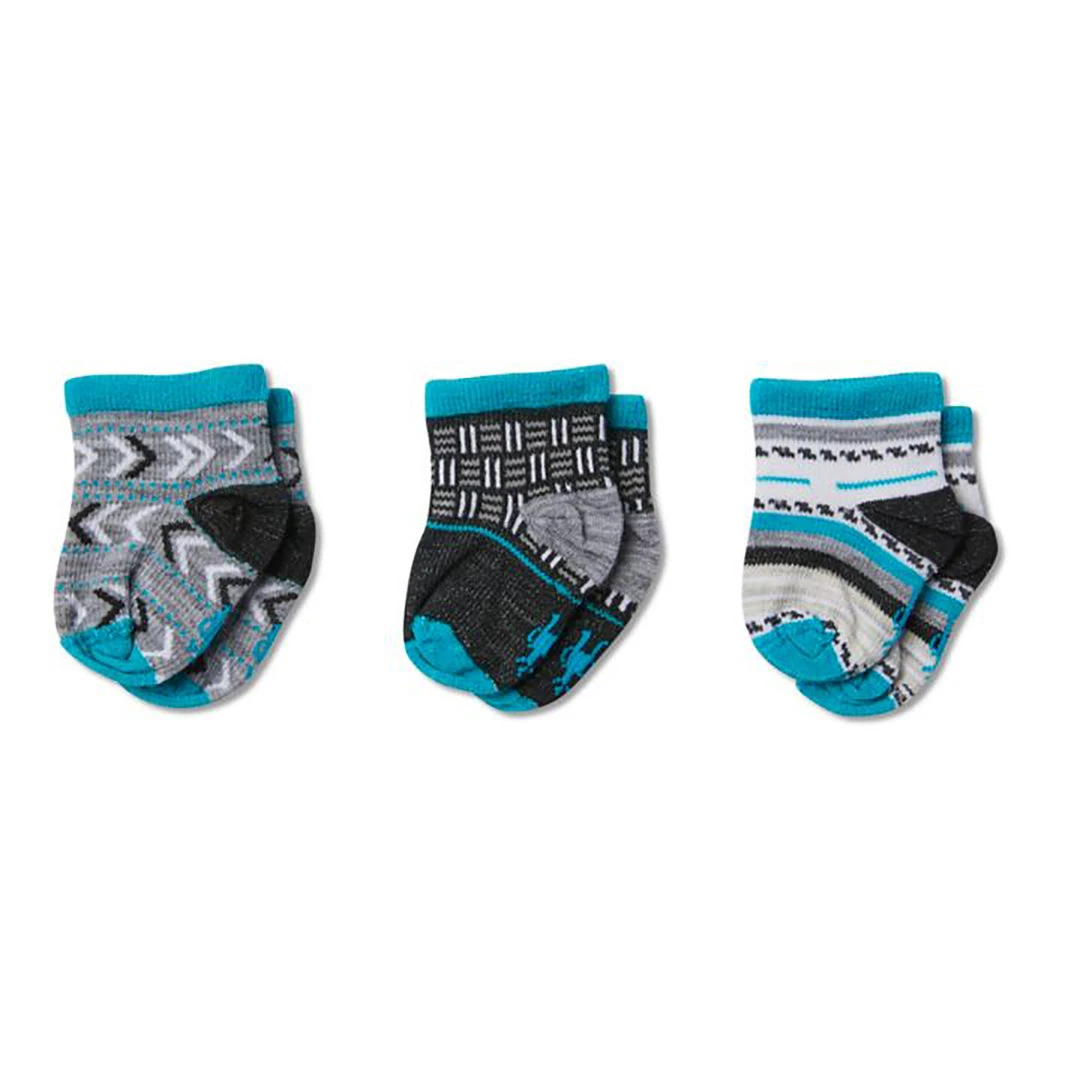 Smartwool Baby Bootie Batch Socks - Black 1 Smartwool Baby Bootie Batch Socks - Black
