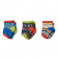 Smartwool Baby Bootie Batch Socks - Bright Blue