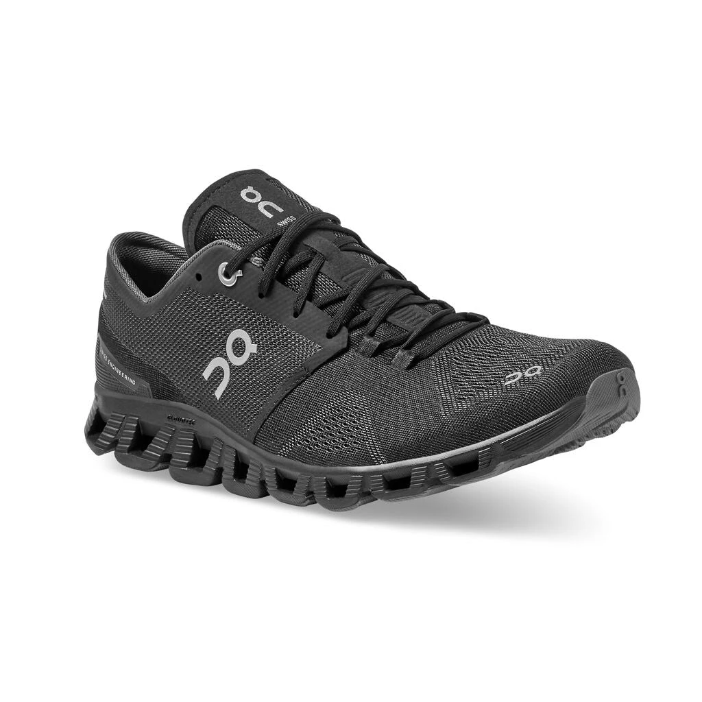 On Running Footwear Men's Cloud X 2.0 Running Shoe - Black/Asphalt - Regular (D) 3 On Running Footwear Men's Cloud X 2.0 Running Shoe - Black/Asphalt - Regular (D)