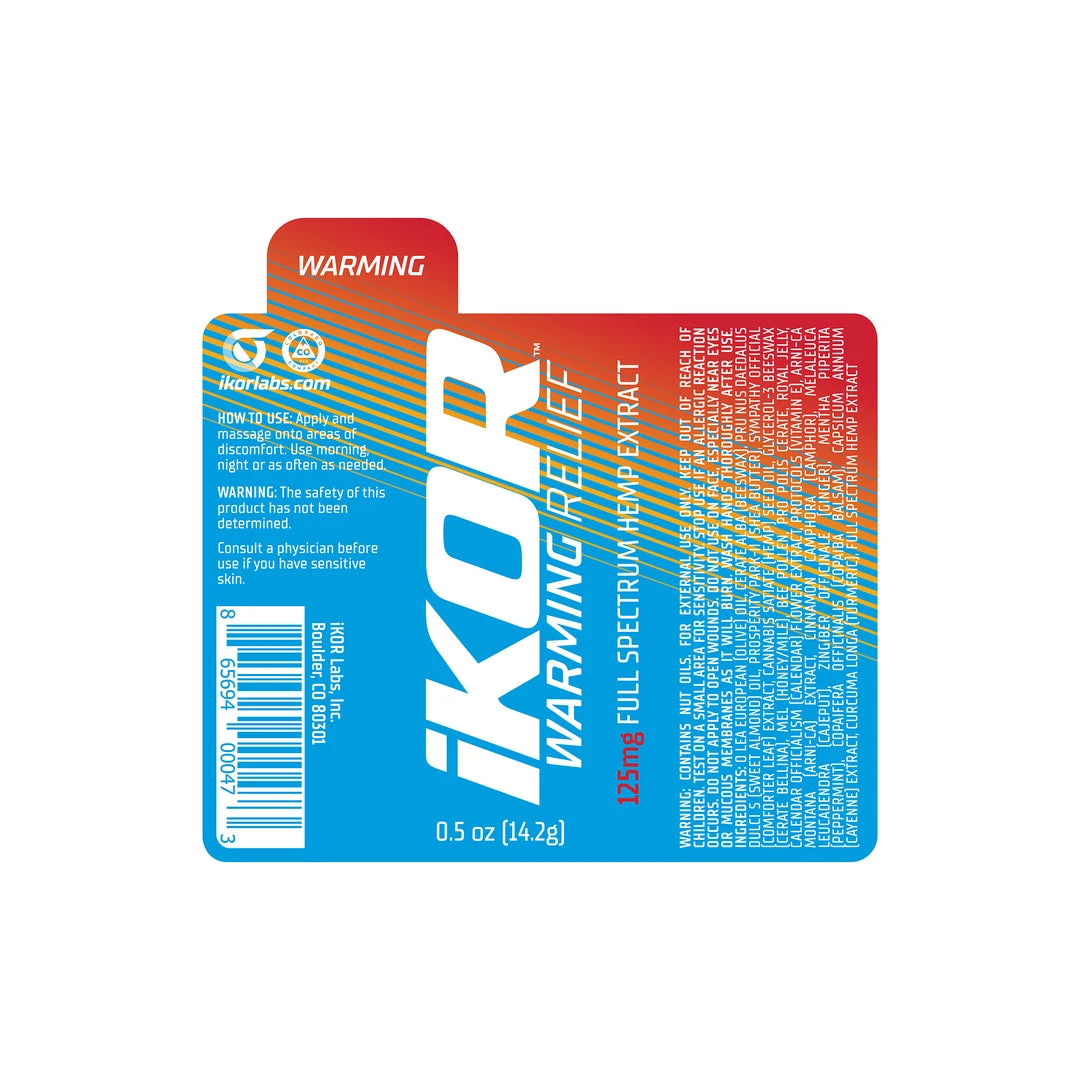 Ikor Warming Topical 125mg Injury Prevention & Recovery 2 Ikor Warming Topical 125mg Injury Prevention & Recovery