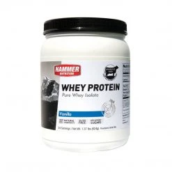 Hammer Nutrition Protein Powder - Vanilla Whey Injury Prevention & Recovery