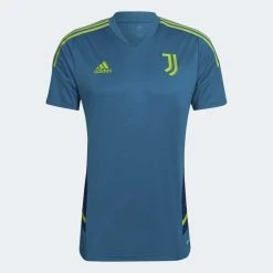 Adidas Men's Juventus Training Jersey - Active Teal Fanwear