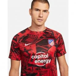 Nike Men's Athletico Madrid Pre-Match Short Sleeve - Sport Red