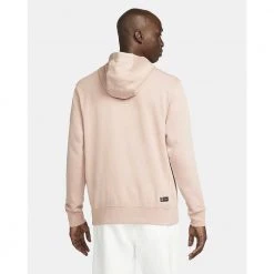 Nike Fanwear Men's Paris Saint-Germain Fleece Hoody - Rose Whisper/White 9 Nike Fanwear Men's Paris Saint-Germain Fleece Hoody - Rose Whisper/White