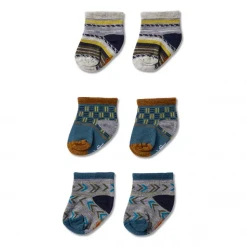 Smartwool Youth Baby Bootie Batch Socks - Light Gray