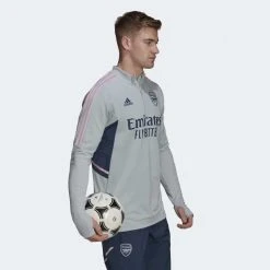 Adidas Men's Arsenal FC 22/23 Training Top - Clear Onix 7 Adidas Men's Arsenal FC 22/23 Training Top - Clear Onix
