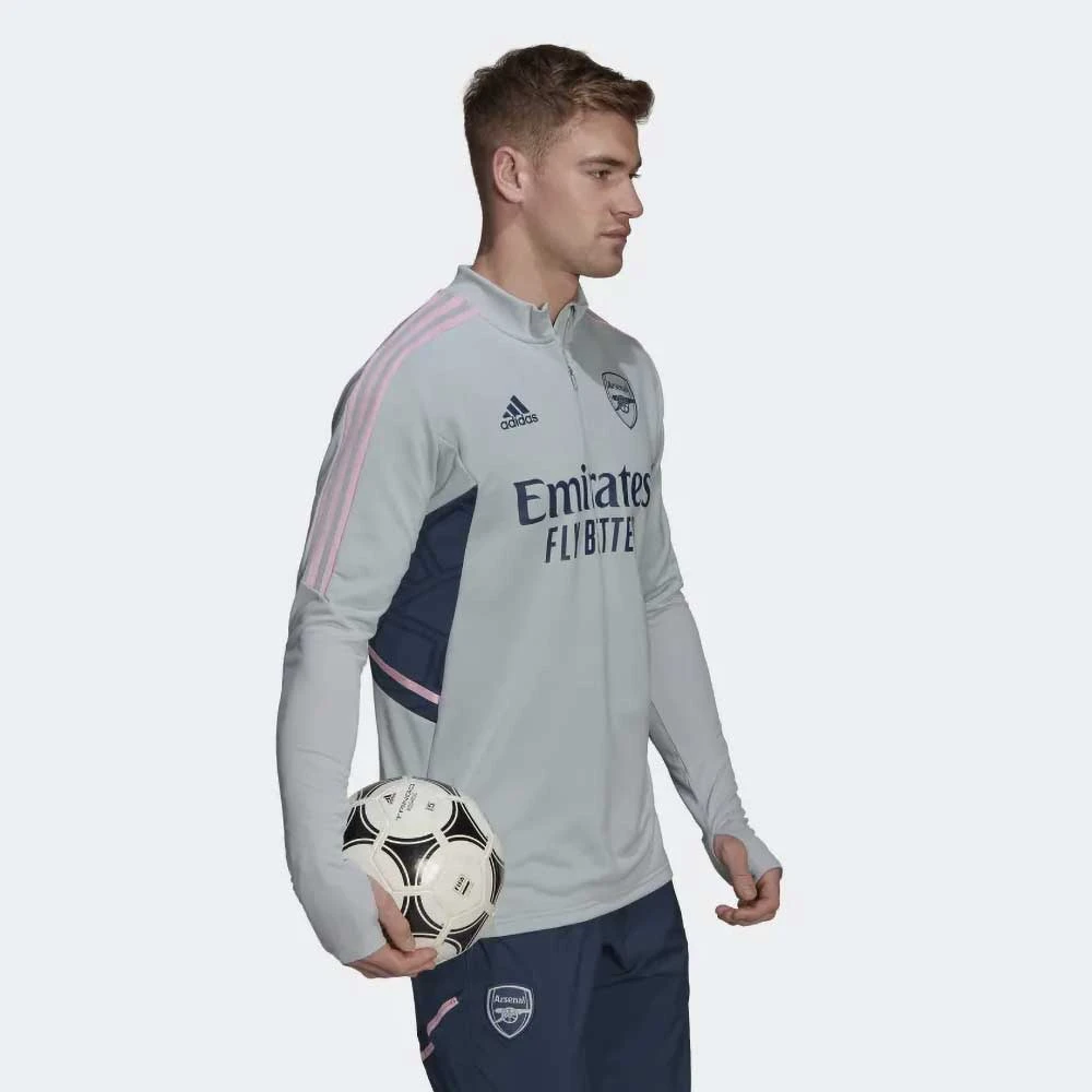 Adidas Men's Arsenal FC 22/23 Training Top - Clear Onix 3 Adidas Men's Arsenal FC 22/23 Training Top - Clear Onix