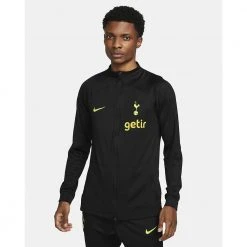 Nike Men's Tottenham Hotspur Strike Track Jacket - Black/Volt