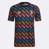 Adidas Juventus 21/22 Pre Match Jersey - Black/Scream Pink