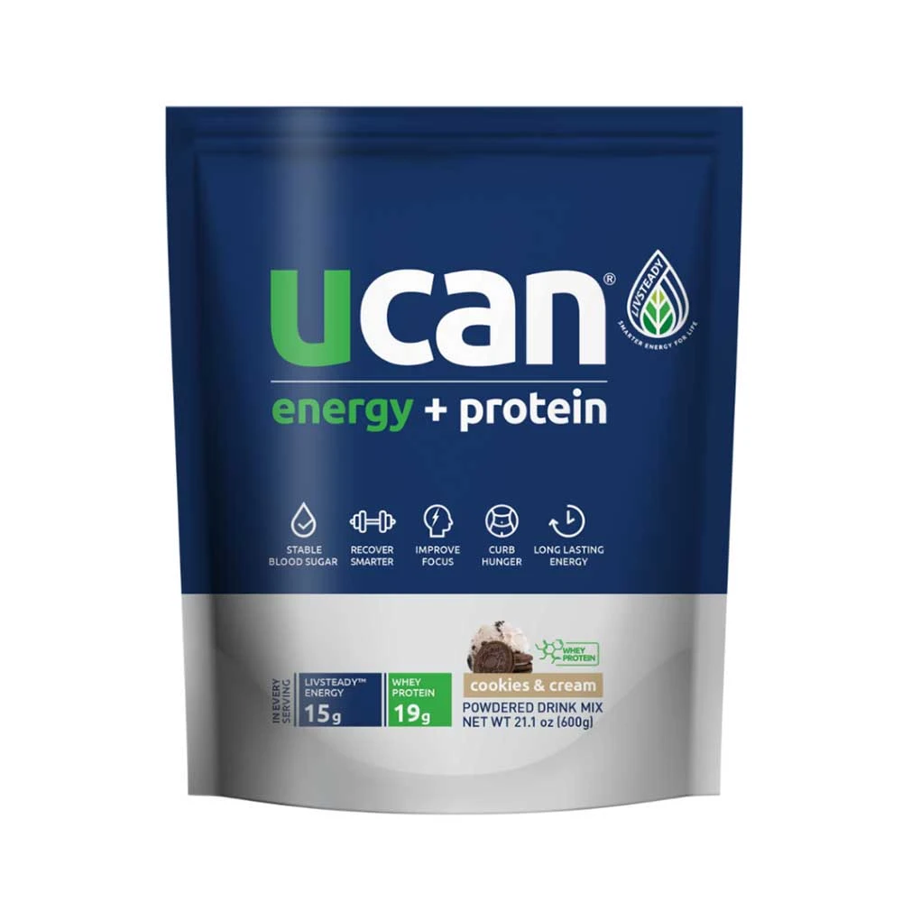 Generation UCAN Accessories Whey Cookies And Cream Energy + Protein Tub 12s 1 Generation UCAN Accessories Whey Cookies And Cream Energy + Protein Tub 12s