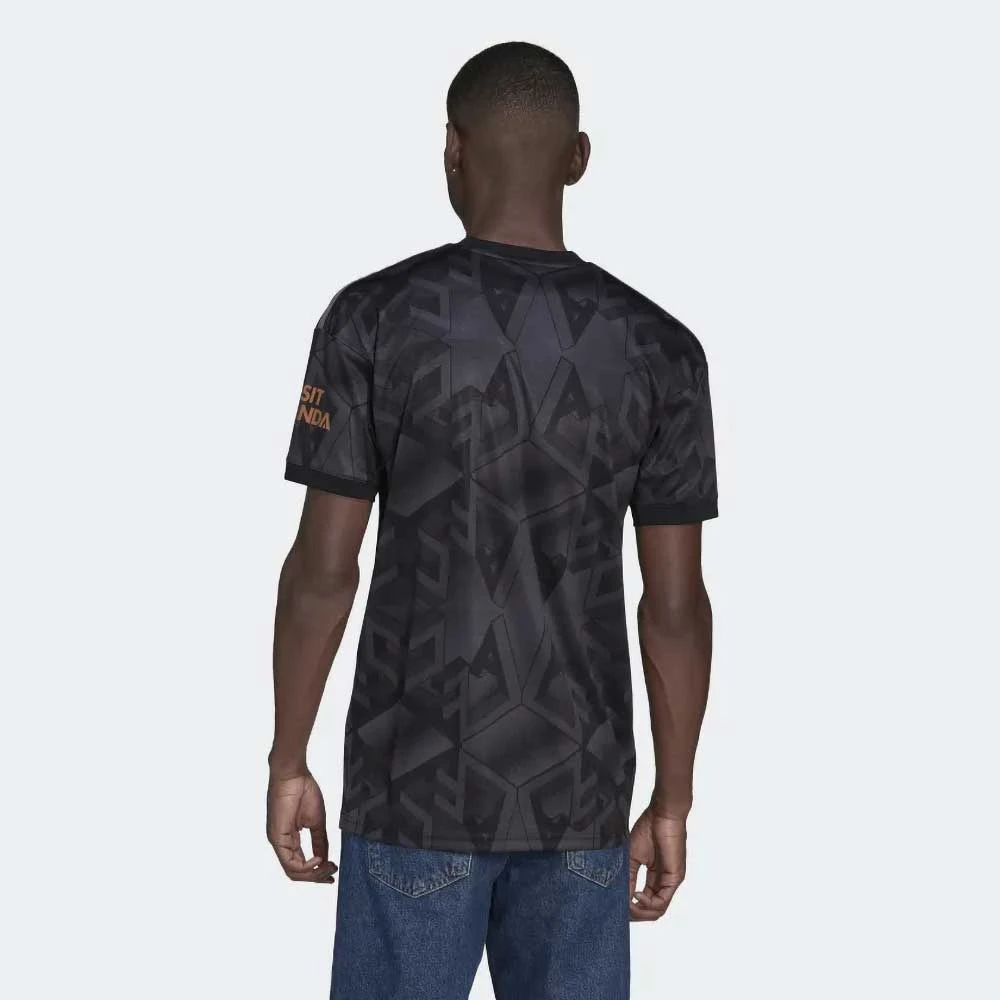 Adidas Fanwear Men's Arsenal FC 2022/2023 Away Jersey - Black 6 Adidas Fanwear Men's Arsenal FC 2022/2023 Away Jersey - Black