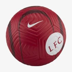 Liverpool FC Nike Strike Soccer Ball- Gym Red/Grey Fog Balls