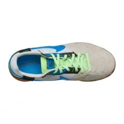 JR Nike Streetgato Soccer Shoes - White/Lt Photo Blue/Black Youth 9 JR Nike Streetgato Soccer Shoes - White/Lt Photo Blue/Black Youth