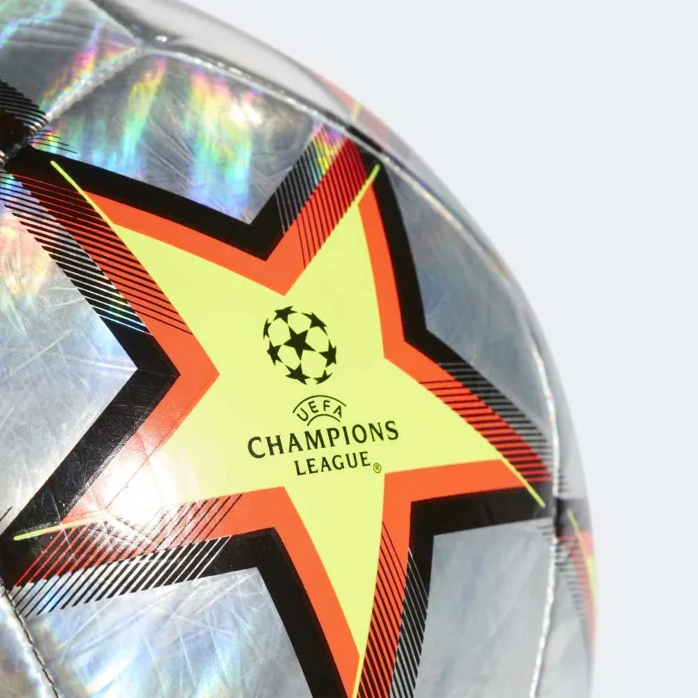 Adidas UCL Training Hologram Foil Pyrostorm Soccer Ball- Mulitcolor 2 Adidas UCL Training Hologram Foil Pyrostorm Soccer Ball- Mulitcolor