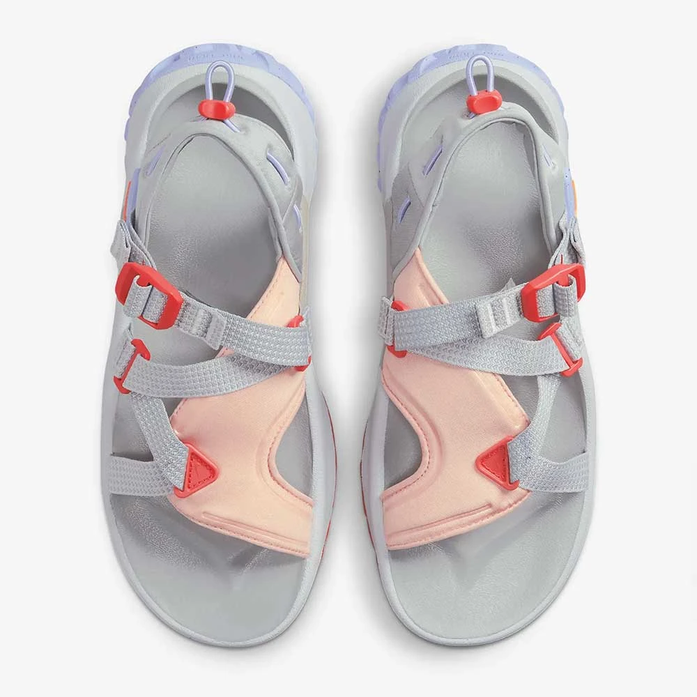 Nike Sandals Women's Oneonta Sandal-Fit SIlver/Melon Tint - Regular (D) 5 Nike Sandals Women's Oneonta Sandal-Fit SIlver/Melon Tint - Regular (D)