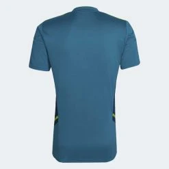 Adidas Men's Juventus Training Jersey - Active Teal Fanwear 13 Adidas Men's Juventus Training Jersey - Active Teal Fanwear