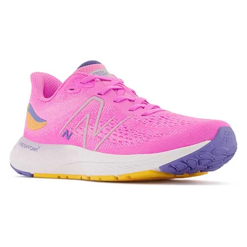 New Balance Youth Fresh Foam X 880v12 Running Shoe - Vibrant Pink/Vibrant Apricot 8 New Balance Youth Fresh Foam X 880v12 Running Shoe - Vibrant Pink/Vibrant Apricot