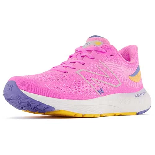 New Balance Youth Fresh Foam X 880v12 Running Shoe - Vibrant Pink/Vibrant Apricot 9 New Balance Youth Fresh Foam X 880v12 Running Shoe - Vibrant Pink/Vibrant Apricot