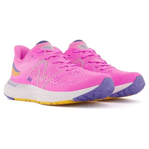 New Balance Youth Fresh Foam X 880v12 Running Shoe - Vibrant Pink/Vibrant Apricot 4 New Balance Youth Fresh Foam X 880v12 Running Shoe - Vibrant Pink/Vibrant Apricot