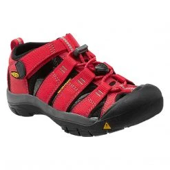 KEEN Youth Newport H2 Sandal - Ribbon Red/Gargoyle