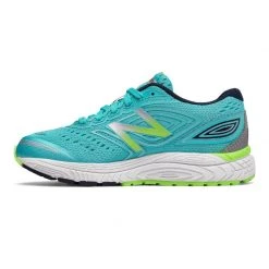 New Balance Footwear Youth 880 V7 Running Shoe - Teal/Lime