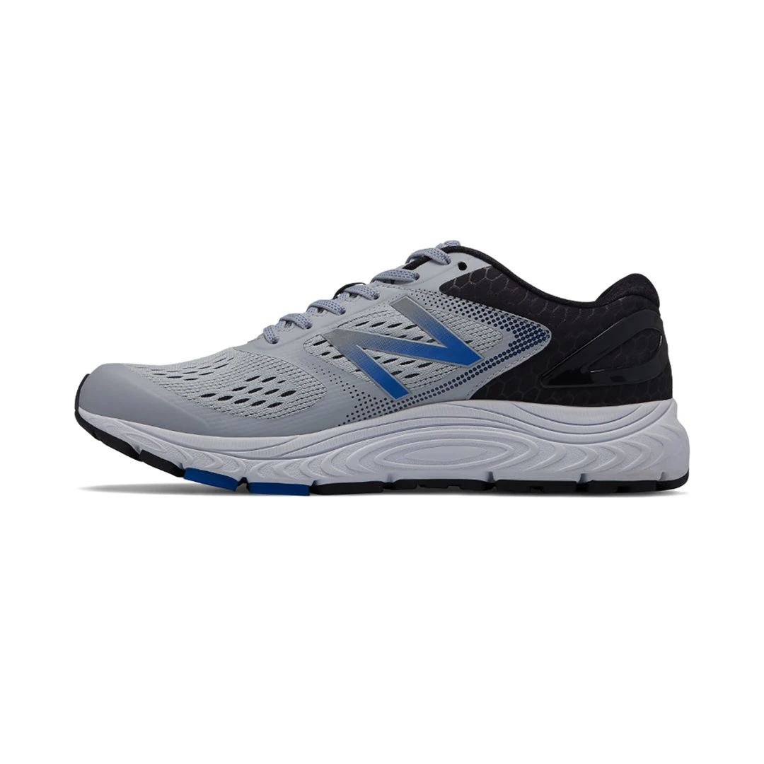 New Balance Men's 840v4 Running Shoes - Silver Mink/Team Royal 2 New Balance Men's 840v4 Running Shoes - Silver Mink/Team Royal