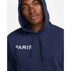 Nike Paris Saint-Germain Fleece Hoody - Midnight Navy 9 Nike Paris Saint-Germain Fleece Hoody - Midnight Navy