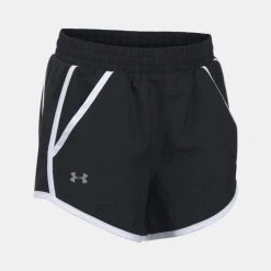 Under Armour Youth Fly By Short - Black